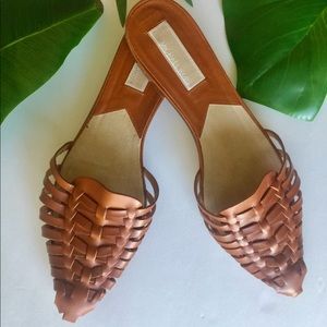 Michael Kors Woven Mules/Sandals